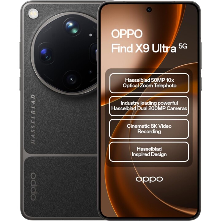 Oppo Find X9 Ultra 5G, 16GB 1TB, 6.82 OLED, 7.050mAh, Black