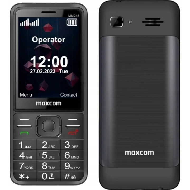 Maxcom MM245 4G Dual Sim Black