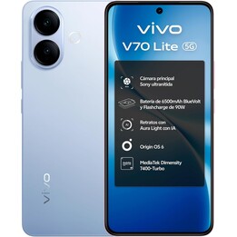 Vivo V70 Lite 5G, 6GB 256GB, 6.77 AMOLED, 6500mAh, Blue