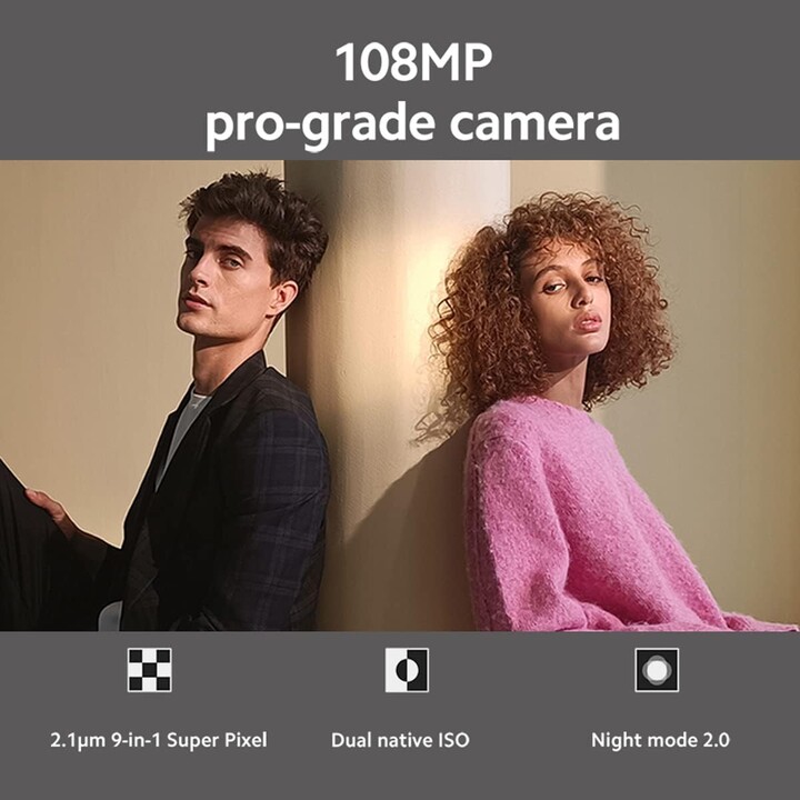 Xiaomi 11T 5G, 8 Go 128 Go, 6,67 FHD+, 5 000 mAh, gris météorite