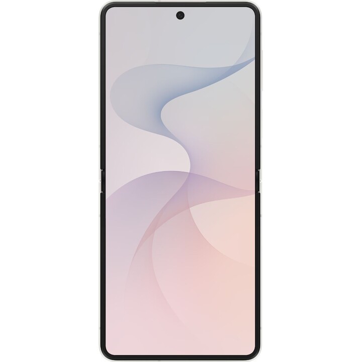 Samsung Galaxy Z Flip8 5G, 12 Go 256 Go, téléphone AI, grand écran, appareil photo 50 MP, 4 300 mAh, crème