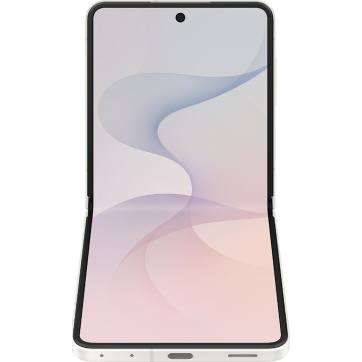 Samsung Galaxy Z Flip8 5G, 12 Go 256 Go, téléphone AI, grand écran, appareil photo 50 MP, 4 300 mAh, crème