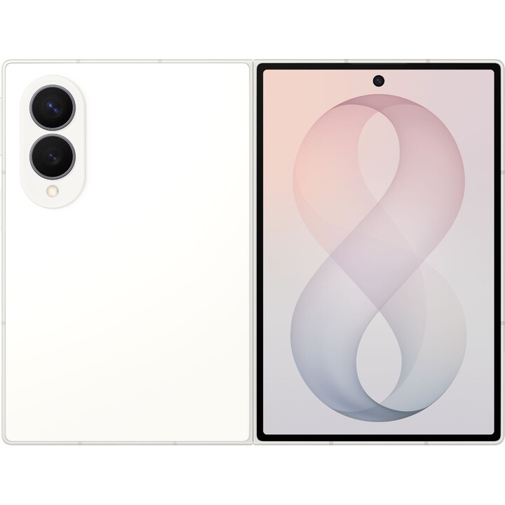 Samsung Galaxy Z Fold8 5G, 12 GB 256 GB, telefono AI, schermo grande, fotocamera da 200 MP, 4800 mAh, bianco