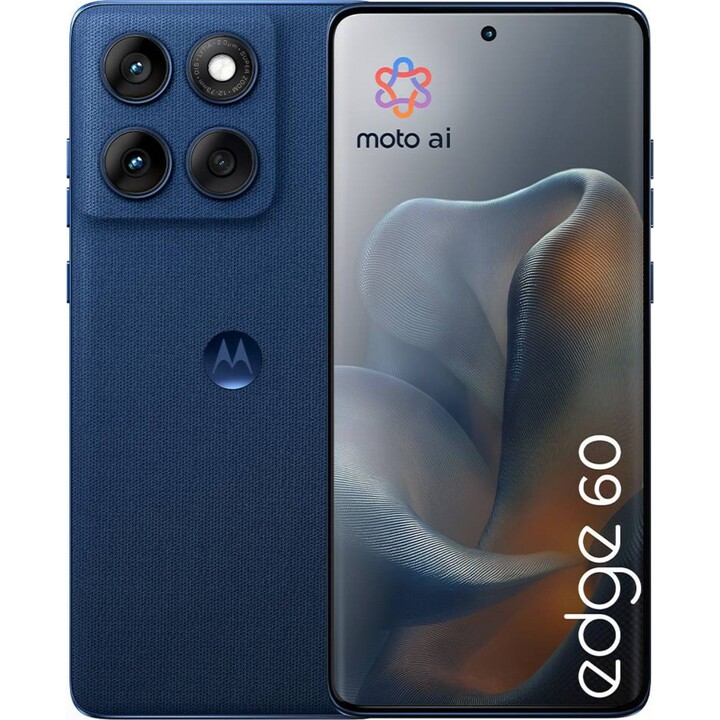 Motorola Edge 60 5G, 8GB 512GB, 6.67 pOLED UHD, 5200 mAh, Azul