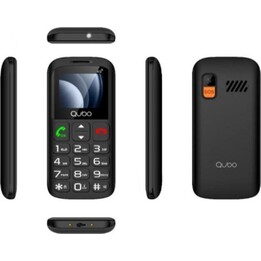 Teléfono Móvil Qubo P-186BKC 4G para Personas Mayores/ Negro