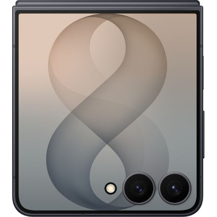 Samsung Galaxy Z Flip8 5G, 12 Go 512 Go, téléphone AI, grand écran de couverture, appareil photo 50 MP, 4300 mAh, graphite