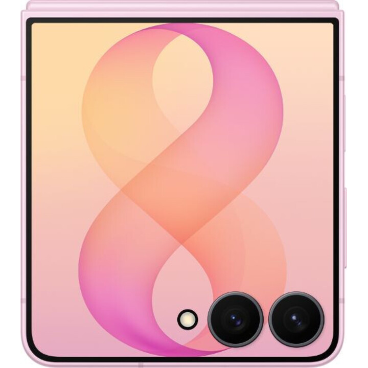 Samsung Galaxy Z Flip8 5G, 12 GB 512 GB, telefono AI, ampio schermo di copertura, fotocamera da 50 MP, 4300 mAh, rosa