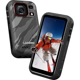 Lagenio Eagle1 Pro Mini 5G, 12GB 256GB, Cámara de acción 4K, Negro
