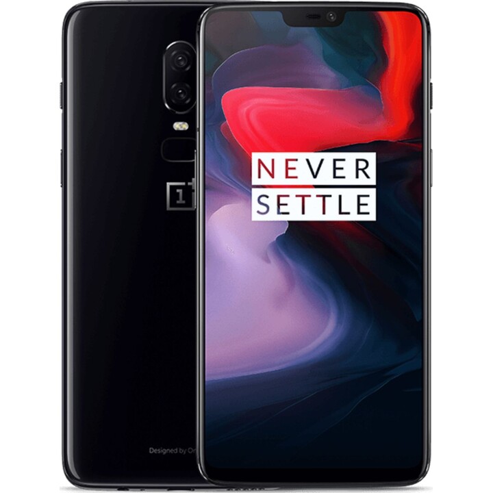 Oneplus 6, 6 GB 64 GB, 6,28 QHD, 3300 mAh, Spiegelschwarz