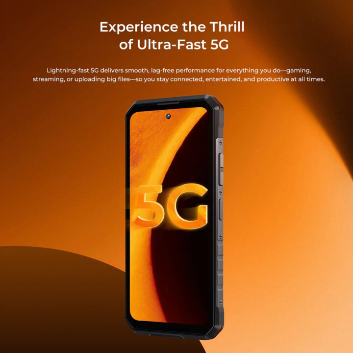 Oukitel WP58 Pro 5G, 8 Go 256 Go, 6,7 HD+, 10 000 mAh, double SIM, vert