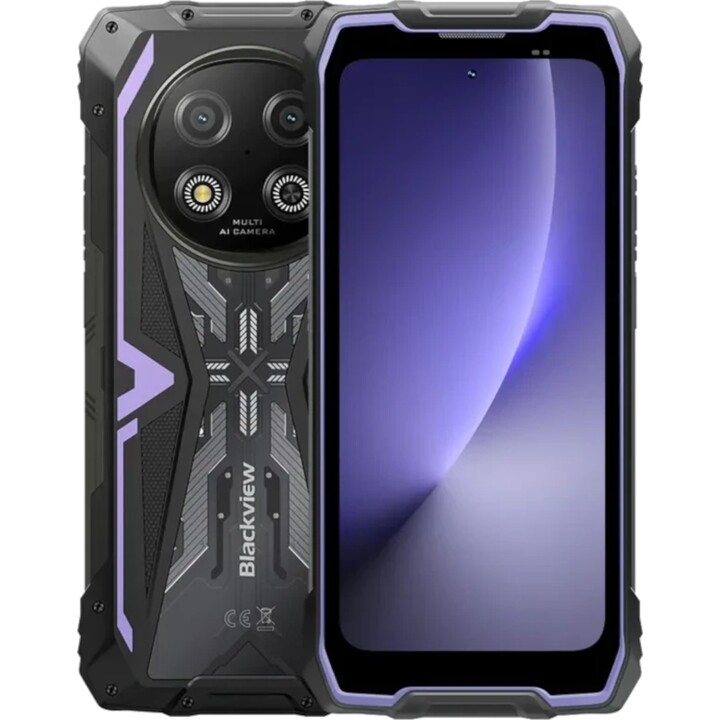 Blackview Rock 2 5G, 12GB 256GB, 6.67 HD+ IPS, 15000mAh, Lila