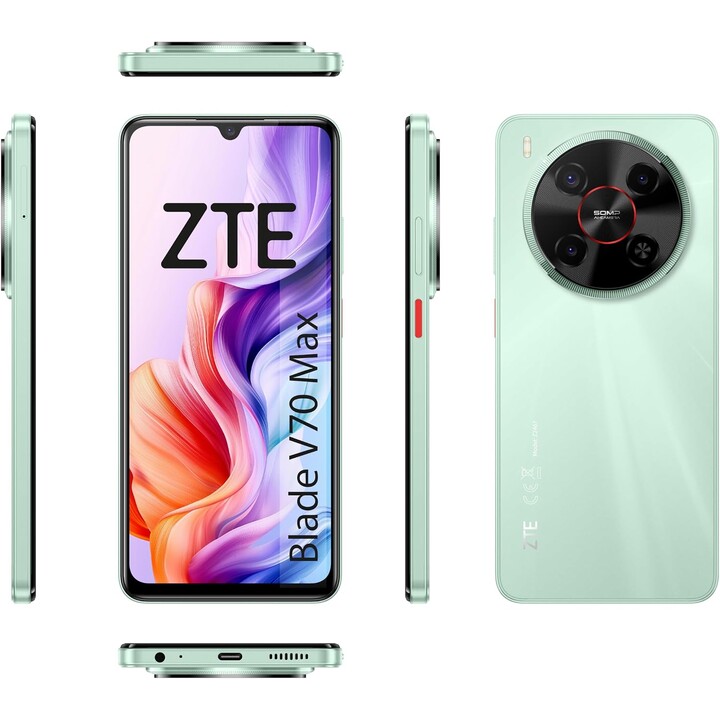 ZTE Blade V70 Max, 4GB 128GB, 6.9 IPS LCD 120 Hz, 6000mAh, Green