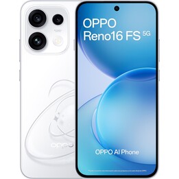 Oppo Reno16 FS 5G, 8GB 512GB, 6.57 AMOLED, 6500mAh, White