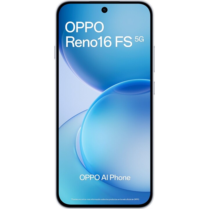 Oppo Reno16 FS 5G, 8GB 512GB, 6.57 AMOLED, 6500mAh, White