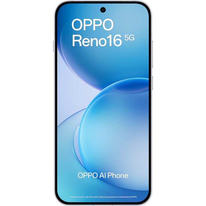 Oppo Reno16 5G, 8GB 512GB, 6.32 AMOLED, 6000mAh, White