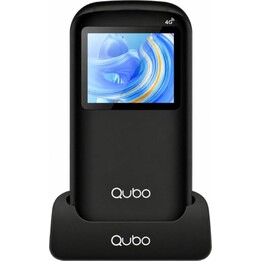 Qubo P-190BKC 4G Mobile Phone for Seniors/ Black