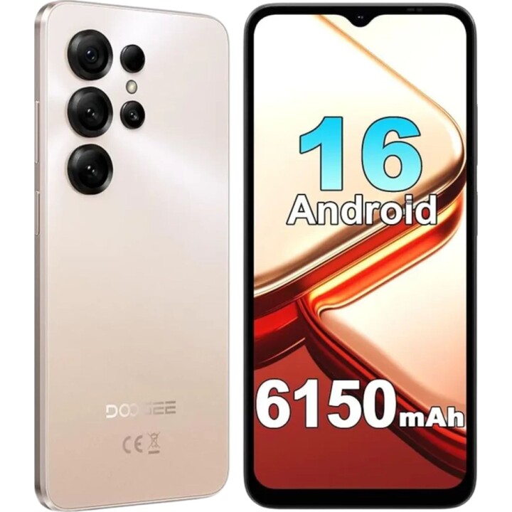 Doogee Note 56X, 3GB 64GB, LCD 6.56 IPS, 6150mAh, Dorado