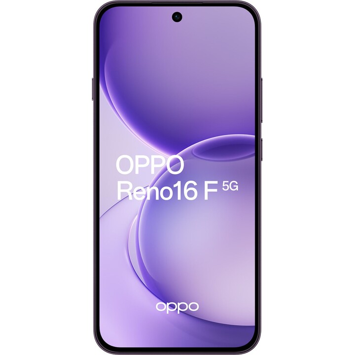 Teléfono inteligente Oppo 6942675401215 Reno16 F 5G, 8 GB de RAM, 256 GB, pantalla AMOLED de 6,57 pulgadas, batería de 6500 mAh,