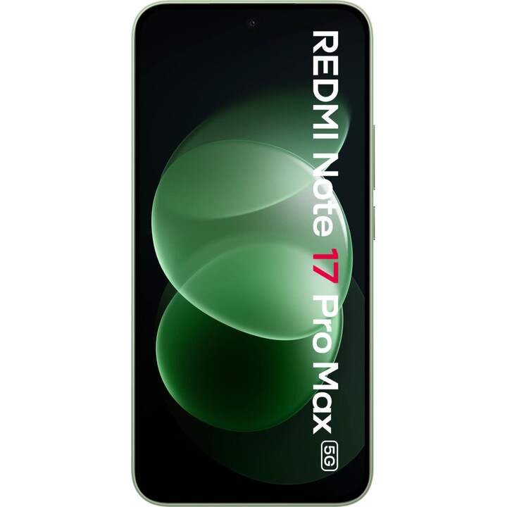 Xiaomi Redmi Note 17 Pro Max 5G, 8 Go, 256 Go, écran AMOLED de 6,83 pouces, batterie de 10 000 mAh, vert