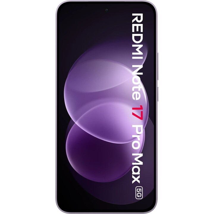 Xiaomi Redmi Note 17 Pro Max 5G, 8 GB, 256 GB, 6,83-Zoll-AMOLED-Display, 10.000 mAh, Lila