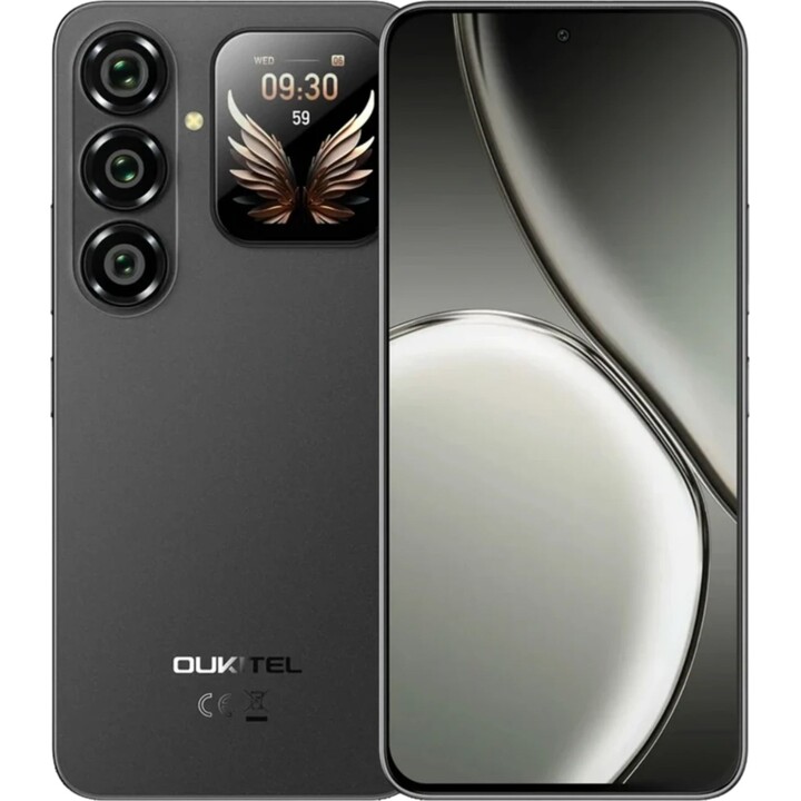 Oukitel P2 Plus, 12GB 256GB, 6.7 AMOLED, 5000 mAh, negro