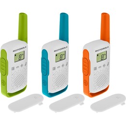 Rádio bidirecional Motorola TALKABOUT T42 16 canais Azul, Verde, Laranja, Branco