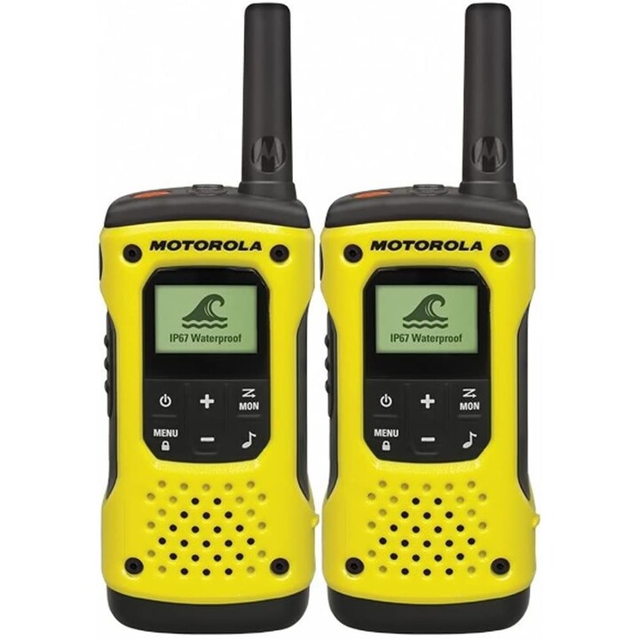Motorola TLKR T92 H2O Funksprechgerät 8 Kanäle Schwarz , Gelb