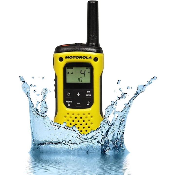 Motorola TLKR T92 H2O Funksprechgerät 8 Kanäle Schwarz , Gelb