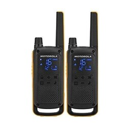 Motorola Talkabout T82 Extreme Twin Pack two-way radio 16 channels Black,Orange