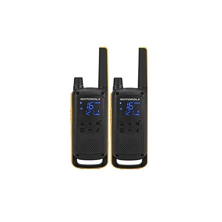 Motorola Talkabout T82 Extreme Twin Pack Funksprechgerät 16 Kanäle Schwarz , Orange