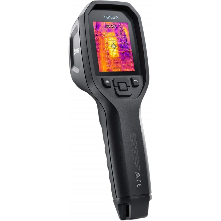 FLIR TG165-X Negro 2/3" Pantalla incorporada 80 x 60 Pixeles LCD 320 x 240 Pixeles