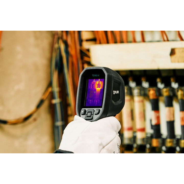 FLIR TG165-X Negro 2/3" Pantalla incorporada 80 x 60 Pixeles LCD 320 x 240 Pixeles