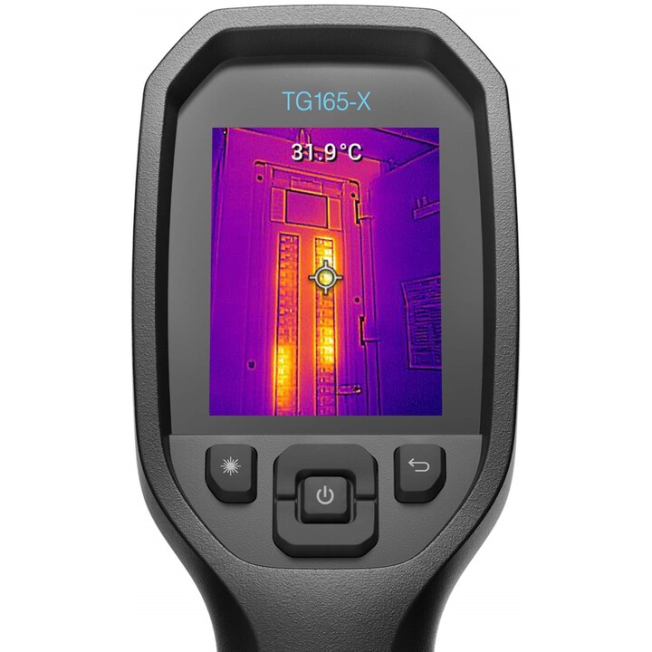 FLIR TG165-X Negro 2/3" Pantalla incorporada 80 x 60 Pixeles LCD 320 x 240 Pixeles