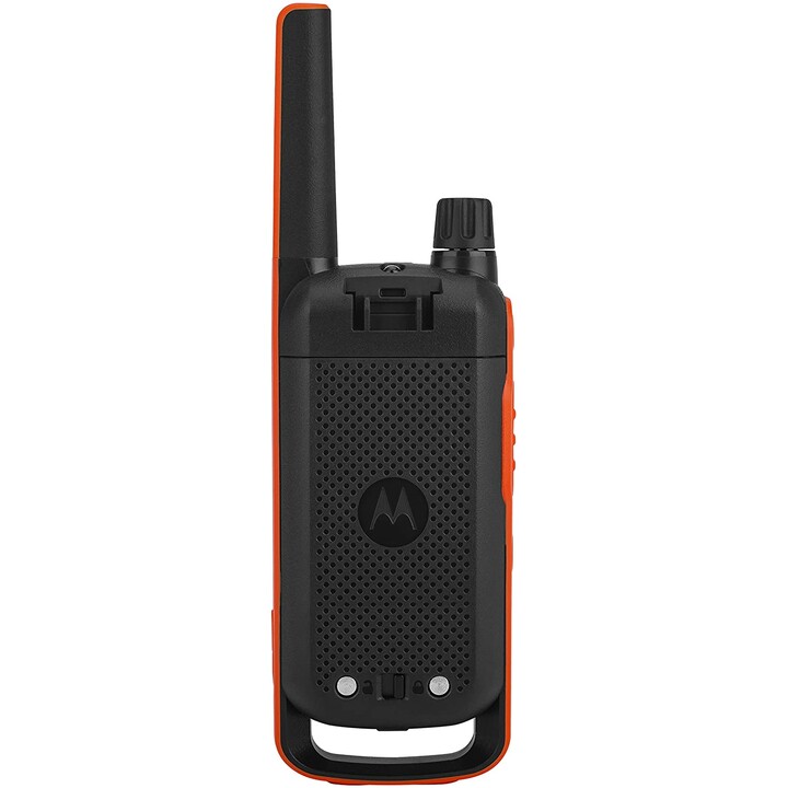 Motorola T82 Twin Pack Funksprechgerät 16 Kanäle Schwarz , Orange