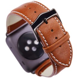 Copenhagen - Watch Strap 38/40 mm - Tan/Space Gray