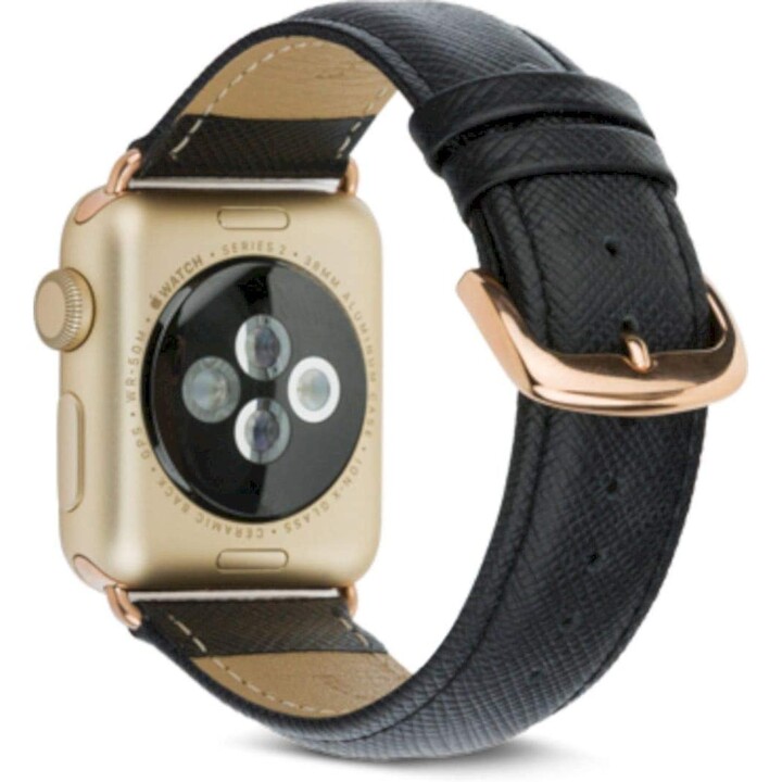 Madrid - Uhrenarmband 38/40 mm - Nacht Schwarz