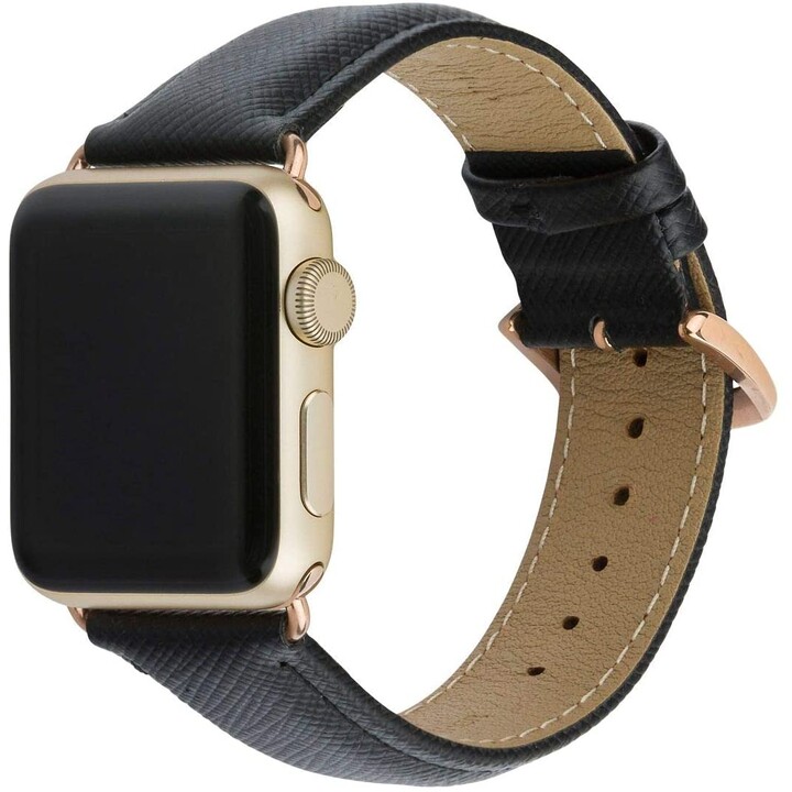 Madrid - Uhrenarmband 38/40 mm - Nacht Schwarz