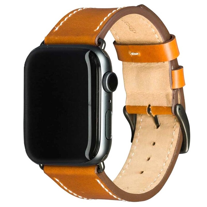 Copenhagen - Correa de reloj de 44 mm - Bronceado / Gris espacial