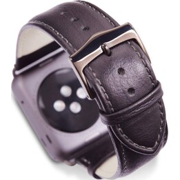 Copenhagen - Correa de reloj 42/44 mm - Negro / Gris espacial
