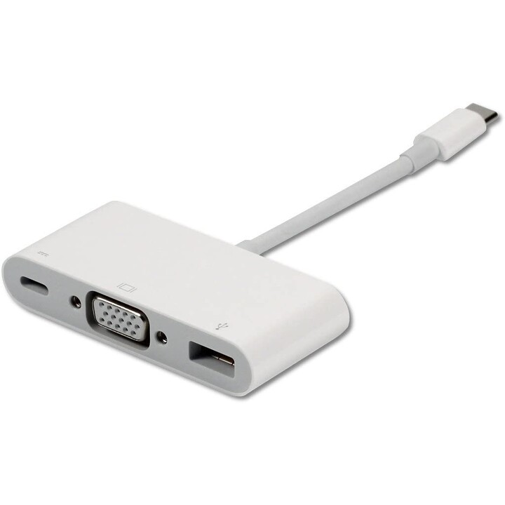 Adaptador Apple MJ1L2ZM/A de USB Tipo C a VGA/ para MacBook
