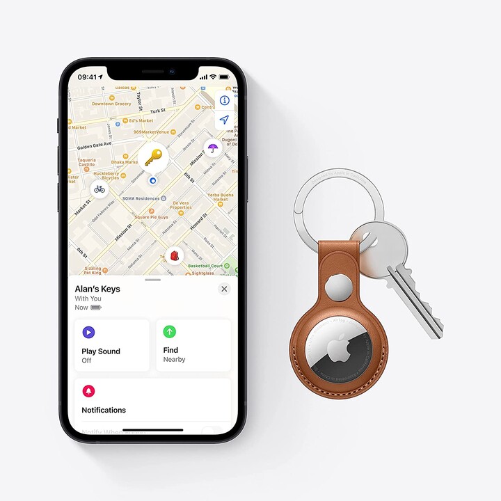 Apple Airtag 4er Pack Weiß