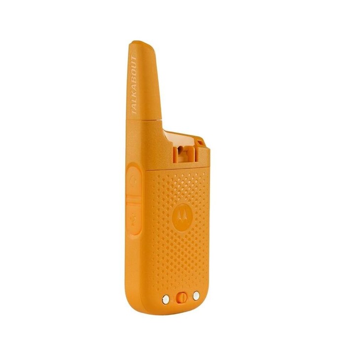 Motorola T72 walkie talkie 16 canales, amarillo