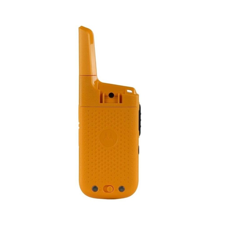 Motorola T72 walkie talkie 16 canales, amarillo