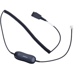 Cable de auricular Jabra GN1216 RJ-9 (M) a desconexión rápida de 2 m