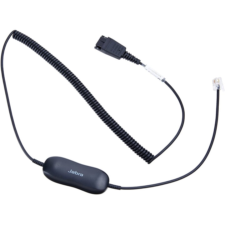 Jabra GN1216 Headset Cable RJ-9 (M) to Quick Disconnect 2m