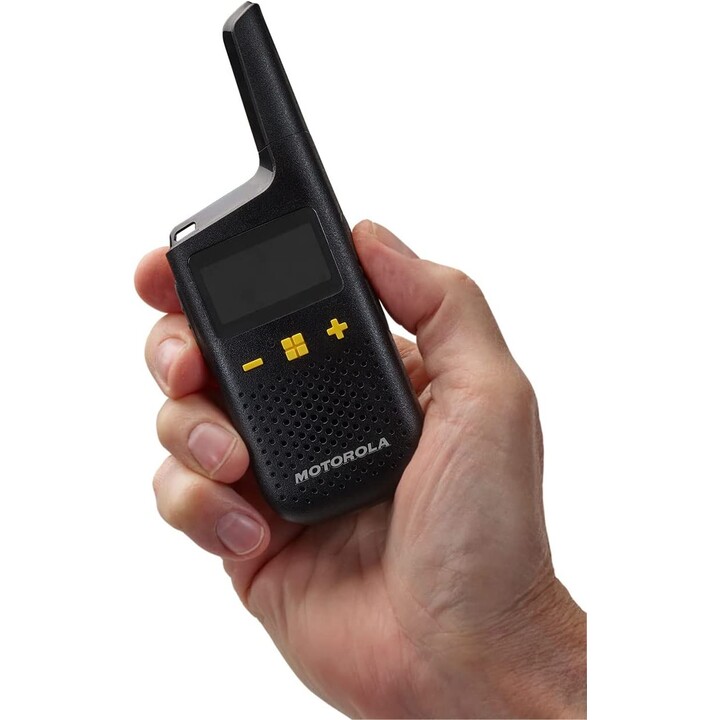 Motorola XT185 two-way radios 16 canales 446.00625 - 446.19375 MHz Negro
