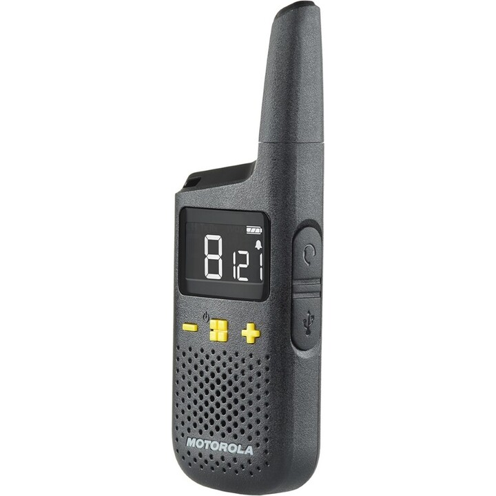 Motorola XT185 two-way radios 16 canales 446.00625 - 446.19375 MHz Negro