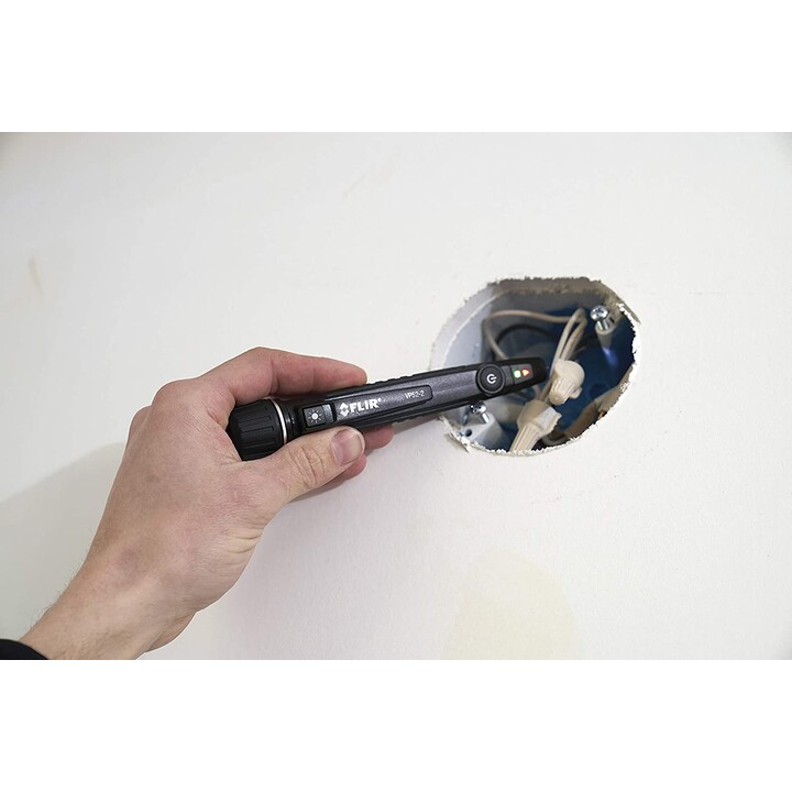 FLIR VP52-2 Probador de voltaje sin contacto CAT IV 1000 V LED, vibración, bolsillo acústico negro