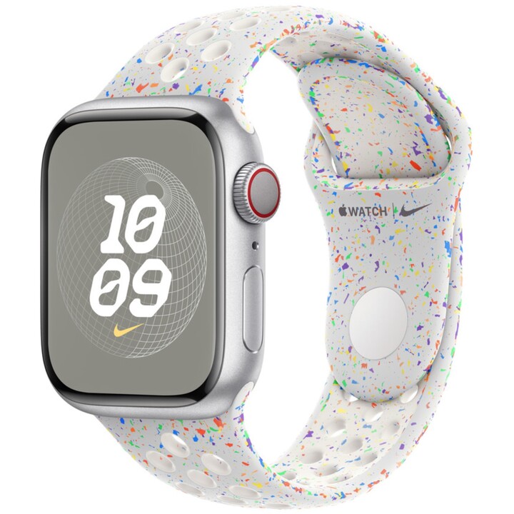 Apple watch 41 platine pur m/l