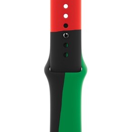 Bracelet sport Apple Black Unity 44 mm S/M